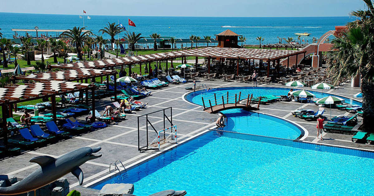 Ein Foto vom Pool im Megasaray Club Belek