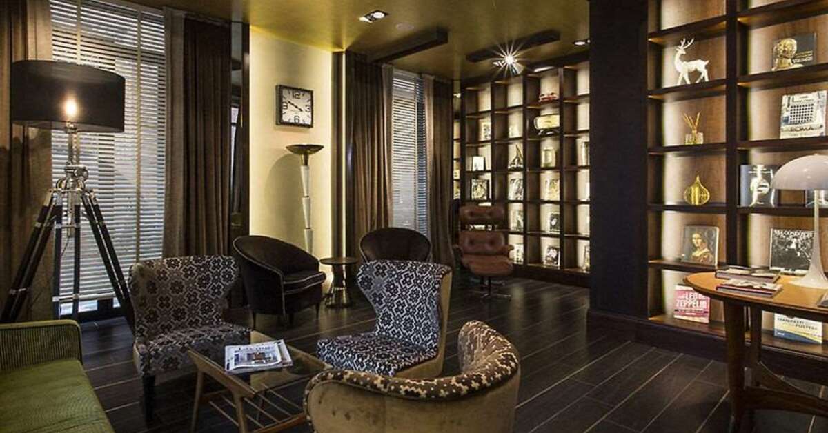 Een foto van het interieur van Palazzo Navona Hotel