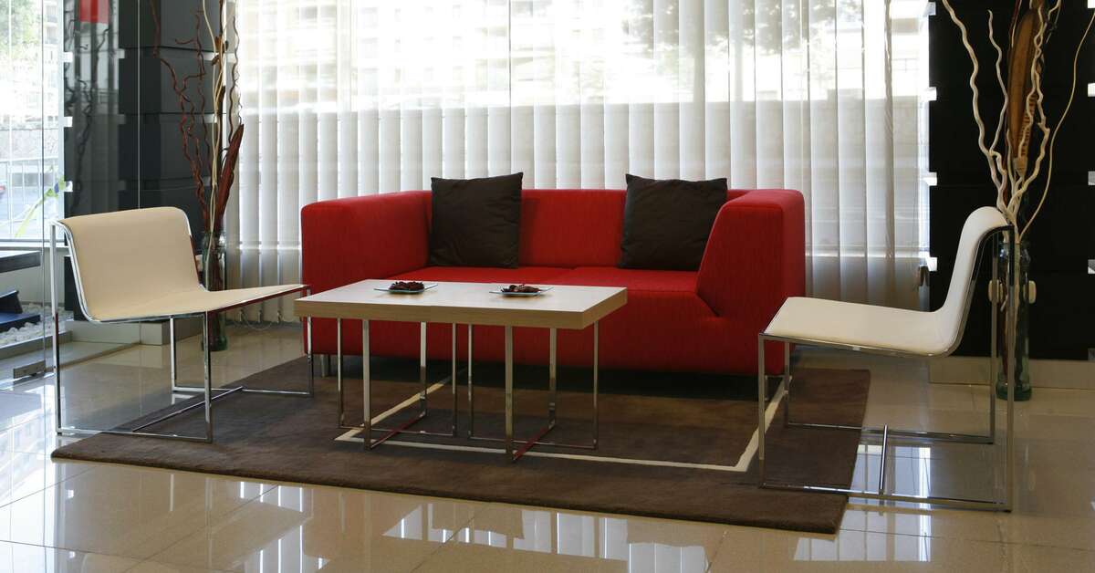 Een foto van het interieur van Hotel Guadalmedina
