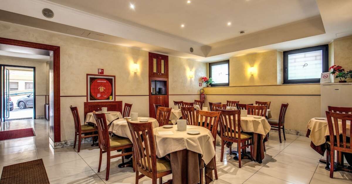 Een foto van de faciliteiten bij Hotel Osimar
