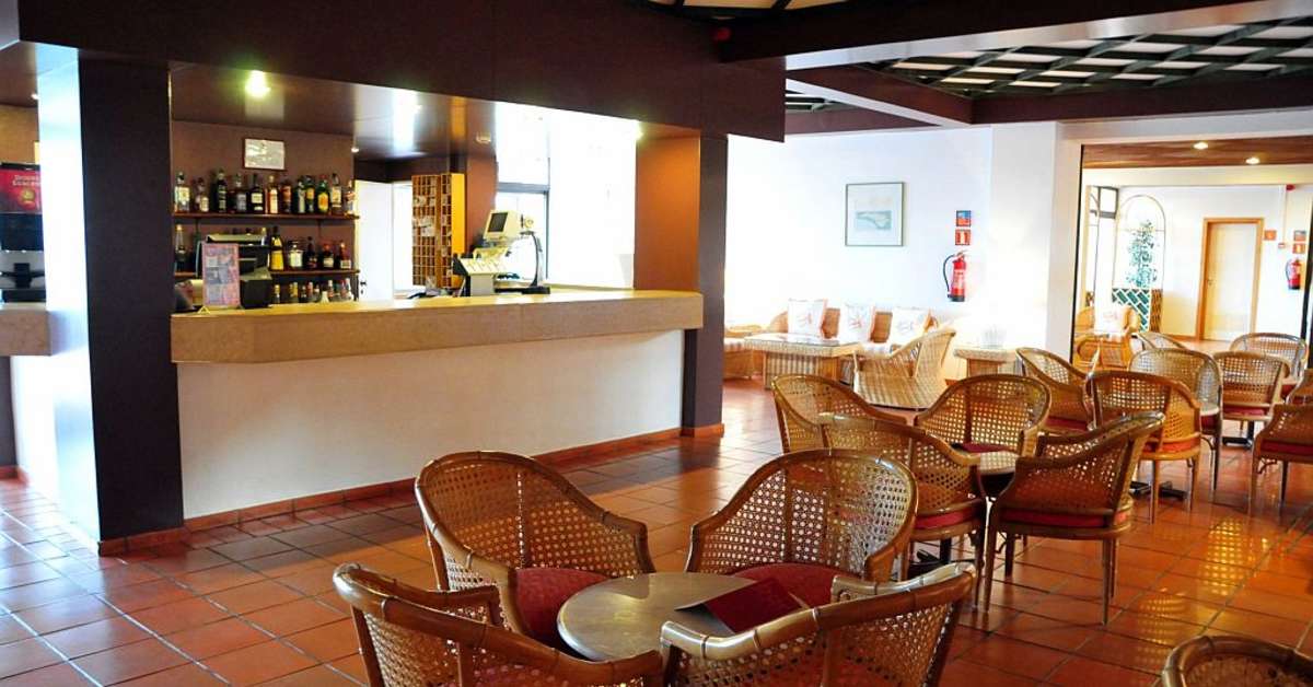 Ein Foto von den Einrichtungen im Meia Praia Lagos Beach Club Apartments
