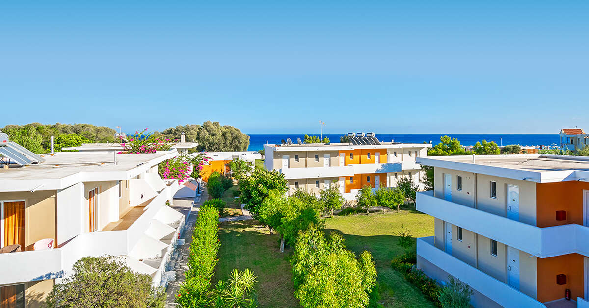 Ein Foto von der Außenansicht des Stafilia Beach