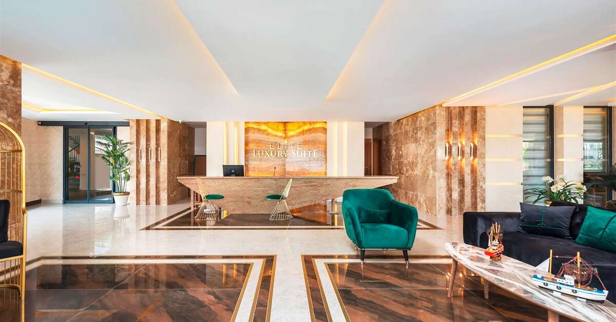 Een foto van het interieur van Elite Luxury Suite & Spa