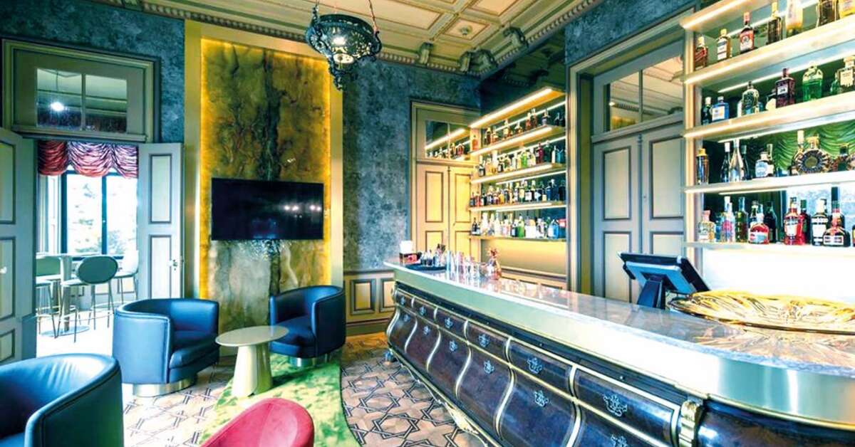 Een foto van het interieur van Vila Foz Hotel & Spa