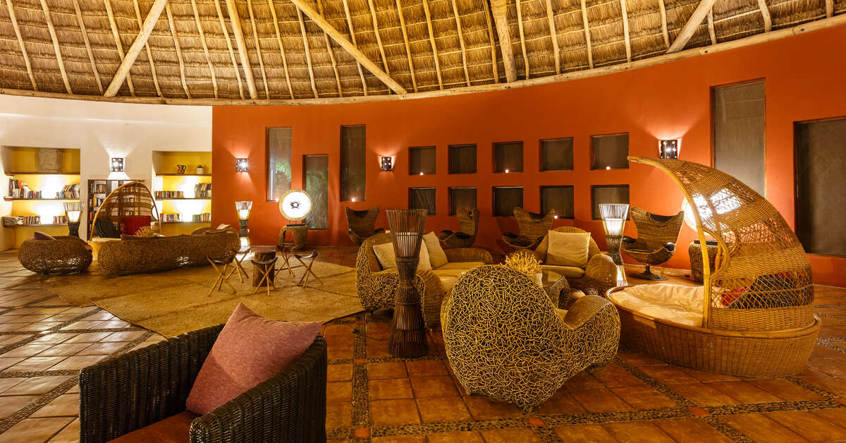 Een foto van het interieur van Villas HM Paraiso del Mar