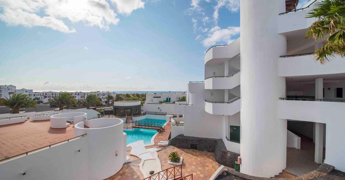 Ein Foto von der Außenansicht des Lanzarote Paradise Apartments