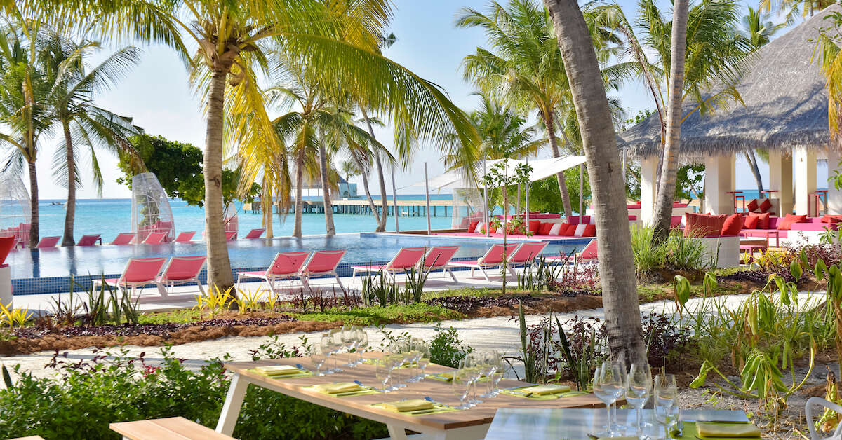 Een foto van de faciliteiten bij Kandima Maldives