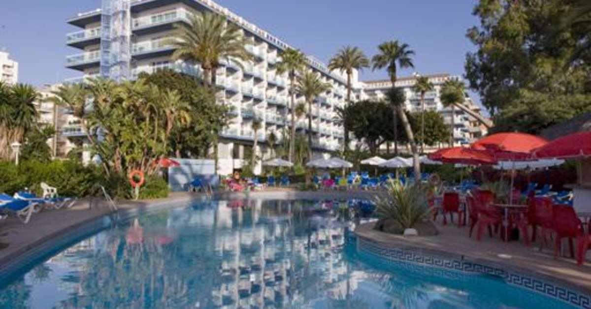 Een foto van een overzicht van Hotel Palmasol