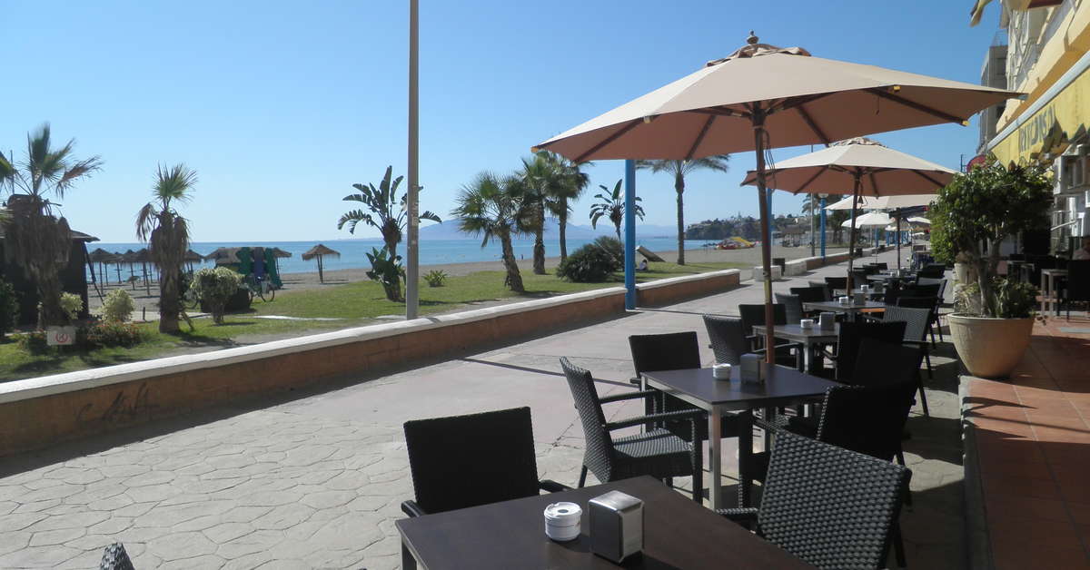 Een foto van het terras bij Hotel Rincon Sol