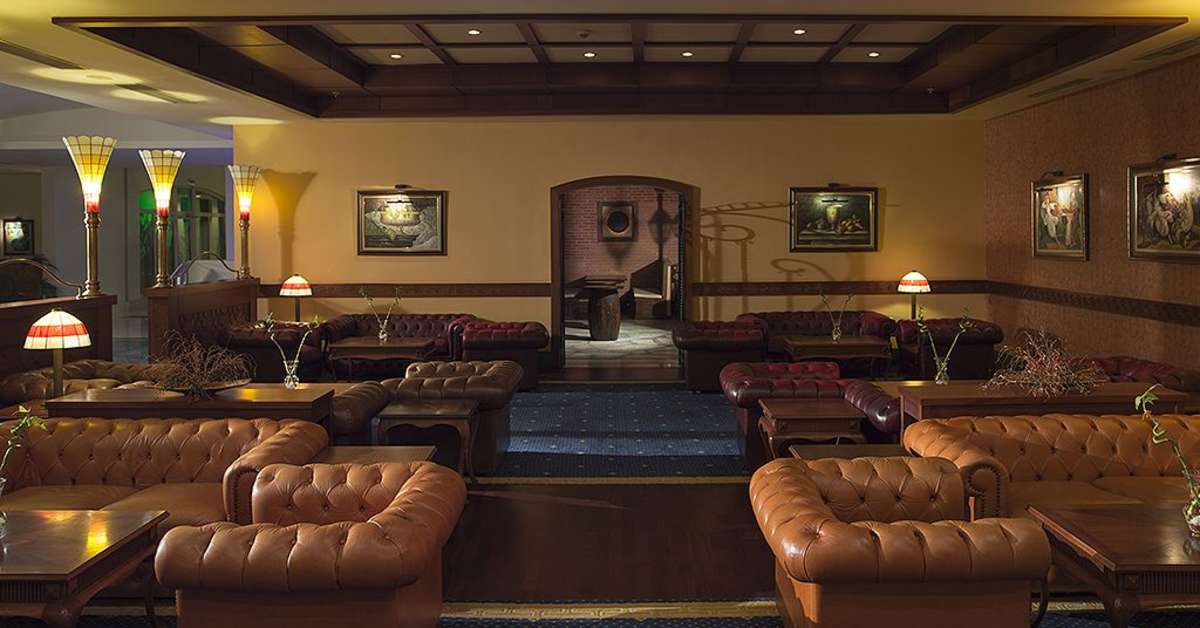 Een foto van het interieur van Dobedan Beach Resort Comfort