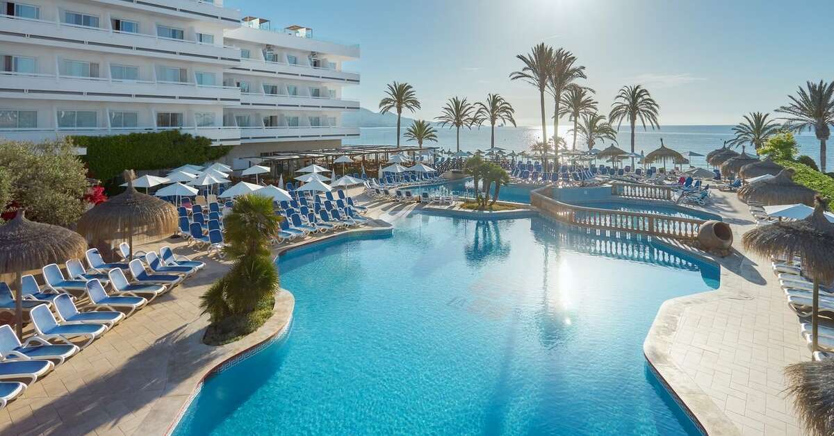 Een foto van het zwembad bij Hotel Condesa