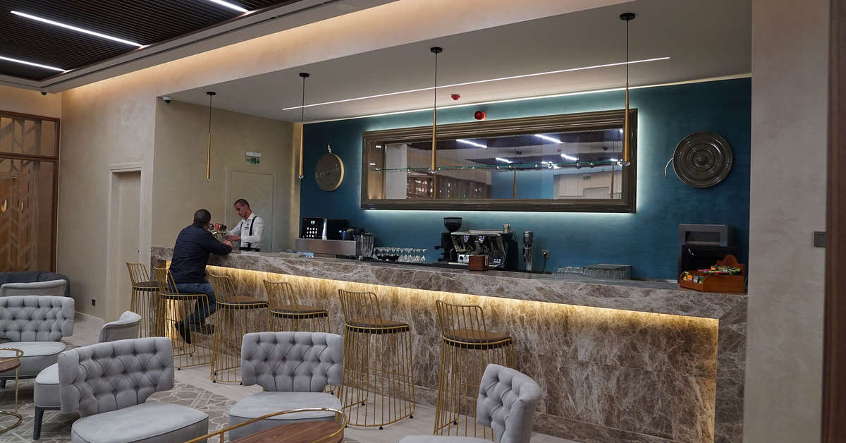 Een foto van de faciliteiten bij Almyros Beach Hotel