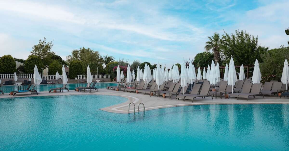 Een foto van het zwembad bij Anadolu Hotels Didim Club