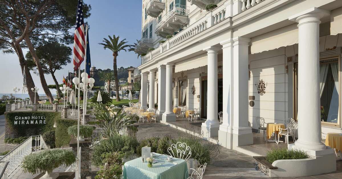 Een foto van de faciliteiten bij Grand Hotel Miramare