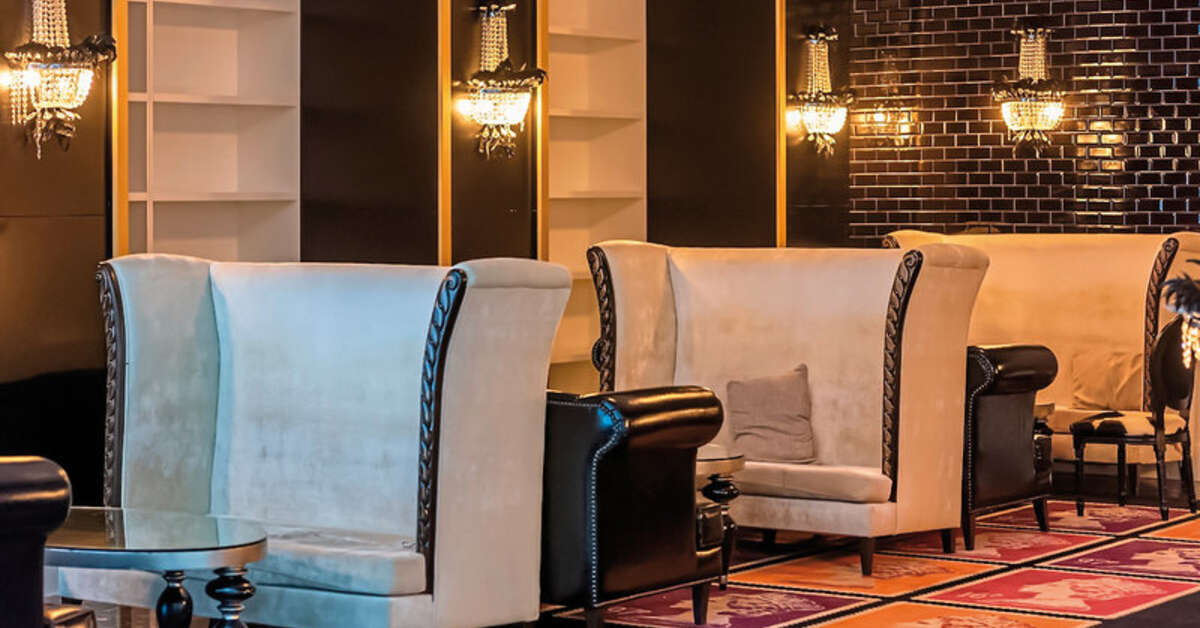 Een foto van het interieur van Vikingen Infinity Resort & Spa