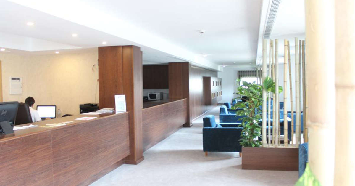 Een foto van het interieur van Douro Cister Hotel