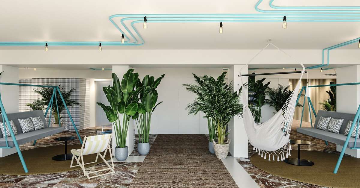 Een foto van het interieur van Tent Playa de Palma