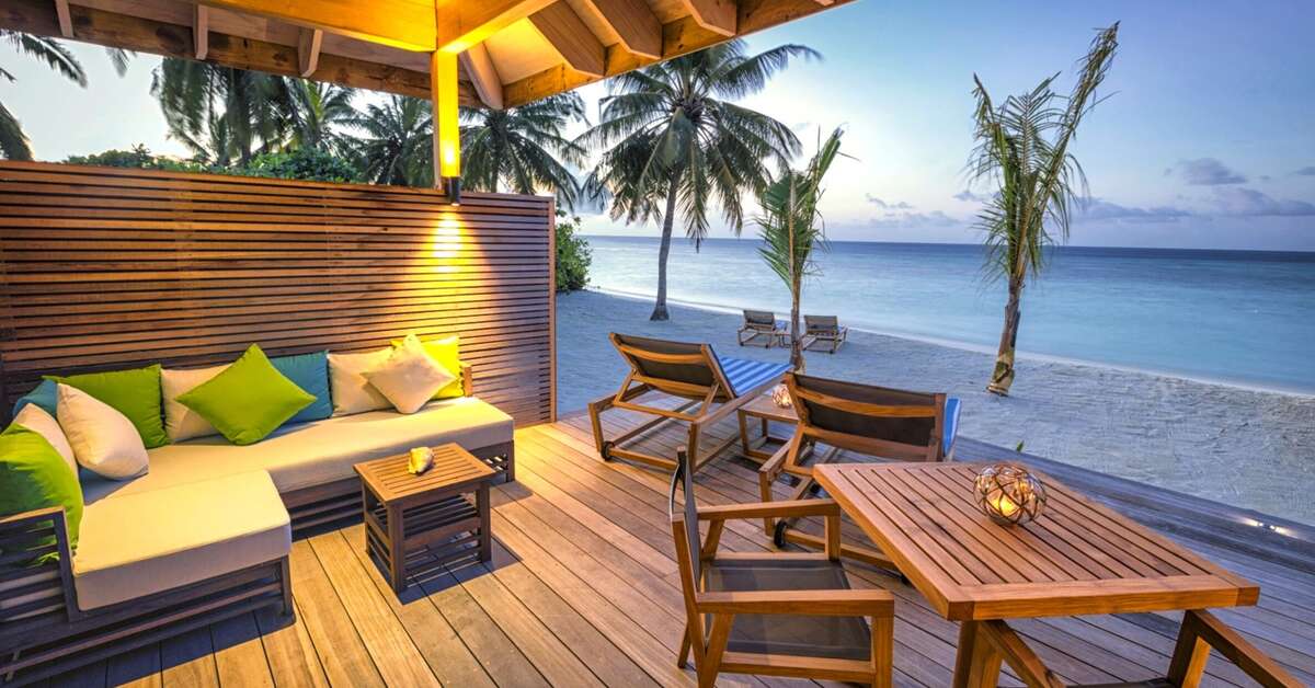 Een foto van de faciliteiten bij Hurawalhi Island Resort