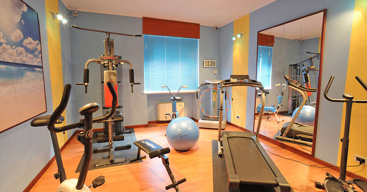 Een foto van de faciliteiten bij Hotel Cristallo Malcesine