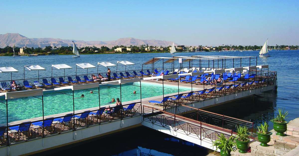 Ein Foto vom Pool im Iberotel Makadi Beach