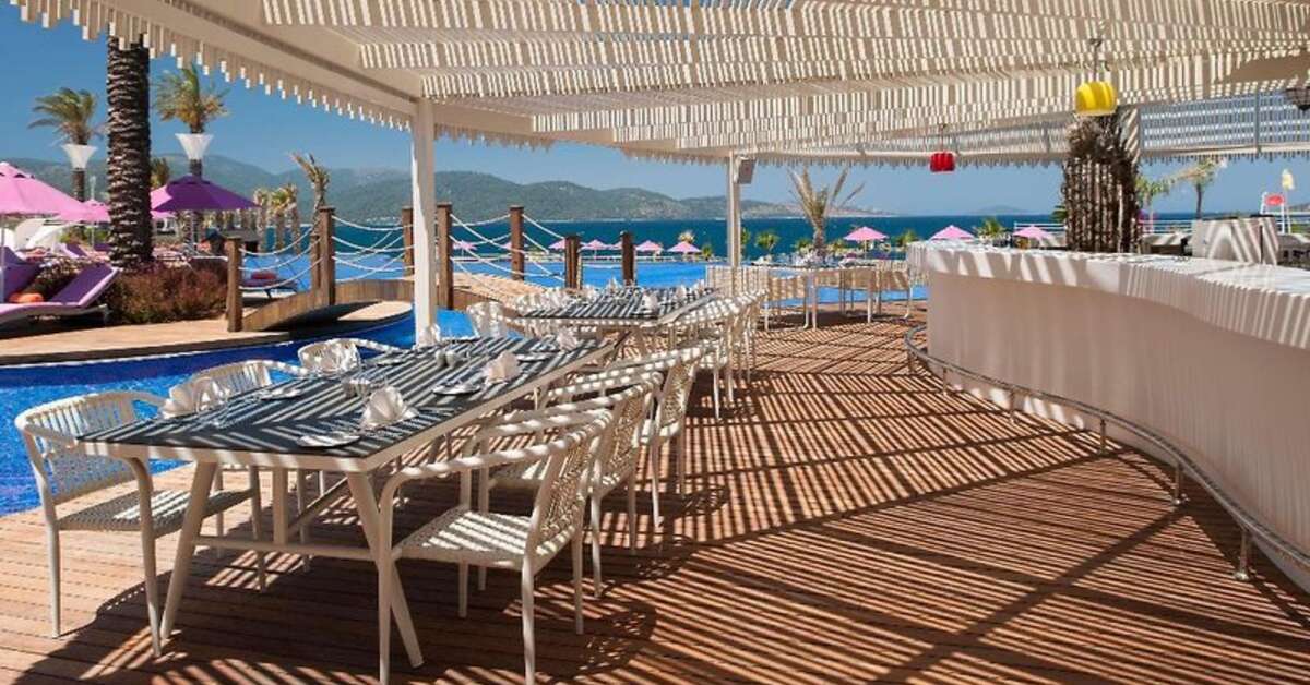 Een foto van de faciliteiten bij The Plaza Bodrum