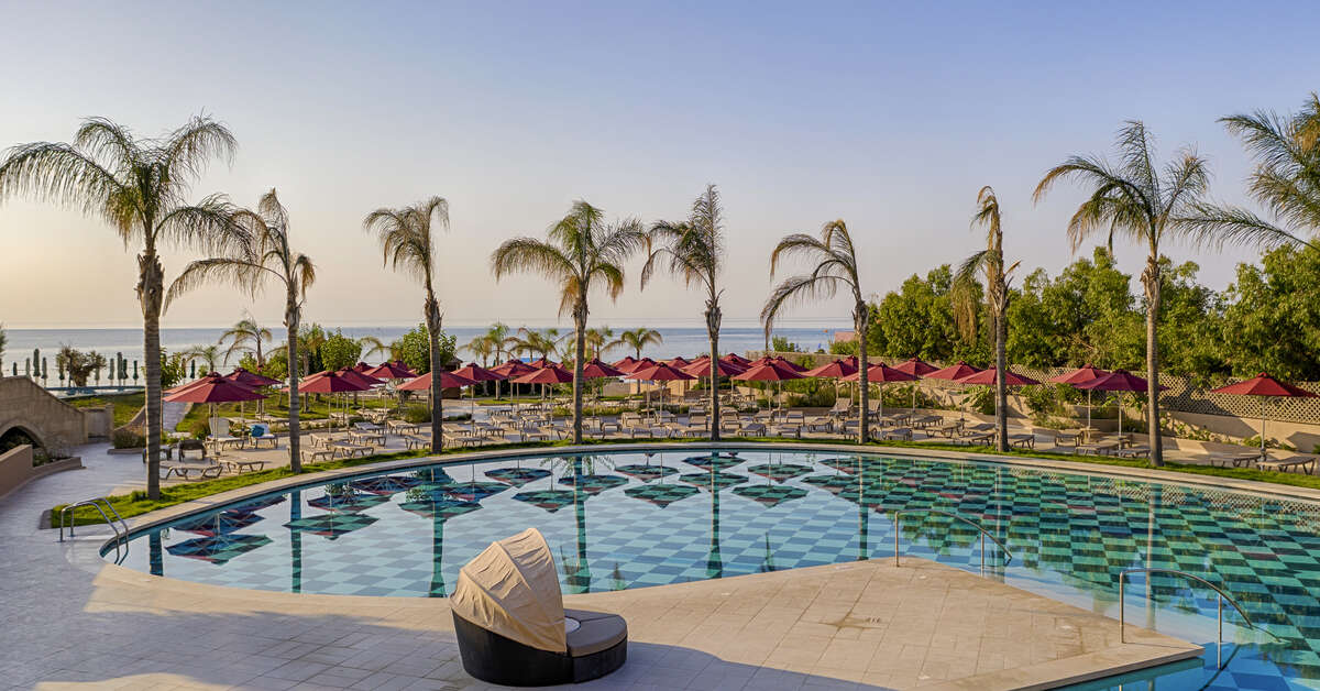 Ein Foto vom Pool im Esperos Palace Resort