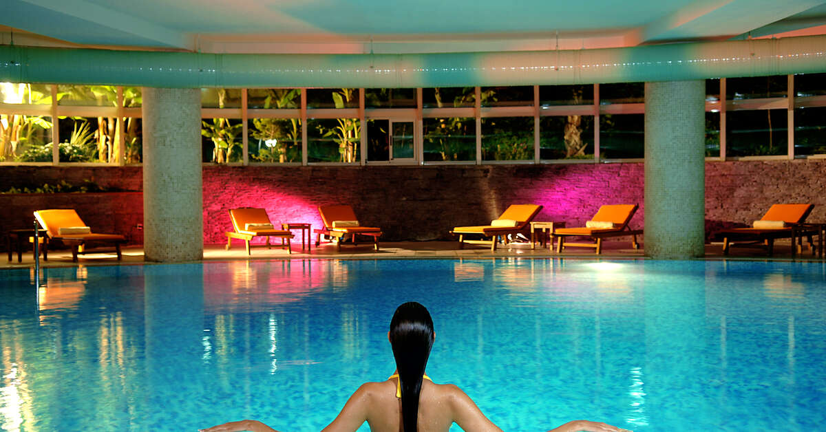 Een foto van het zwembad bij Zena Resort Hotel