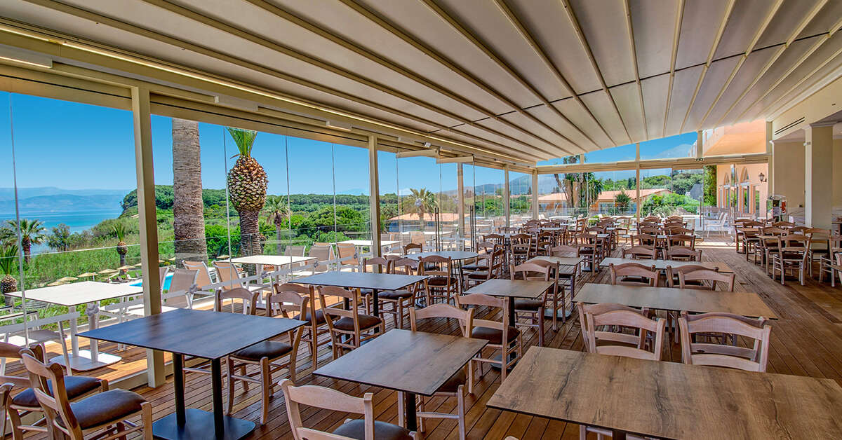 Een foto van de faciliteiten bij Hotel Ibiscus Corfu