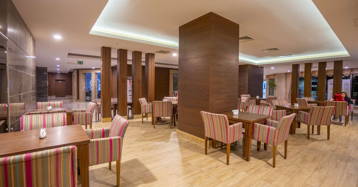 Een foto van het interieur van Sunmelia Beach Resort & Spa