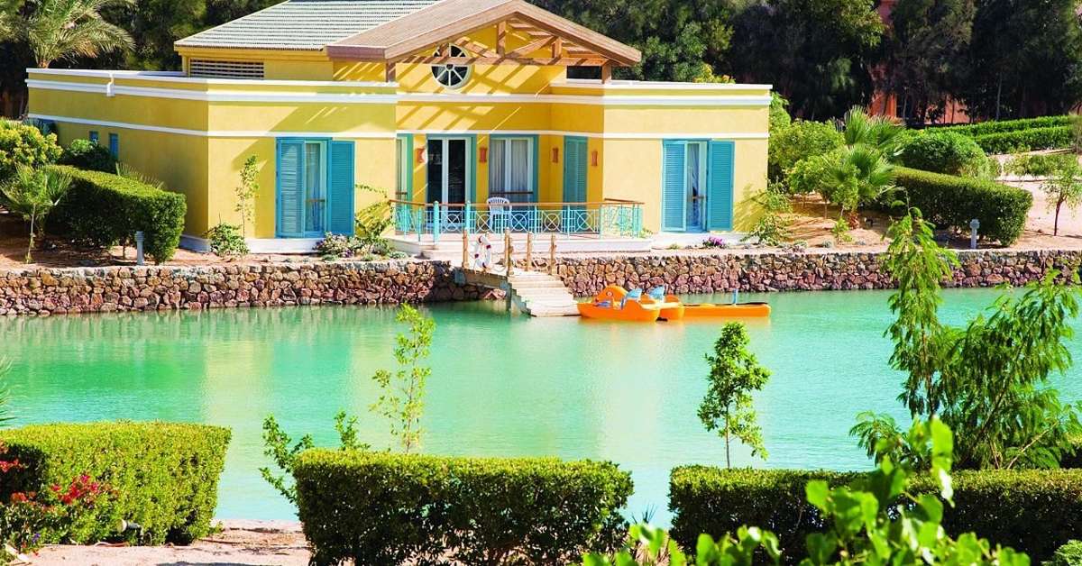 Een foto van de buitenkant van The Chedi El Gouna