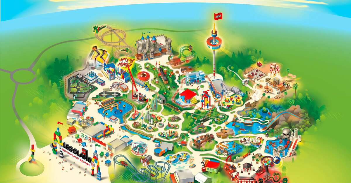 Ein Foto Ritterburg - Konigsburg Legoland