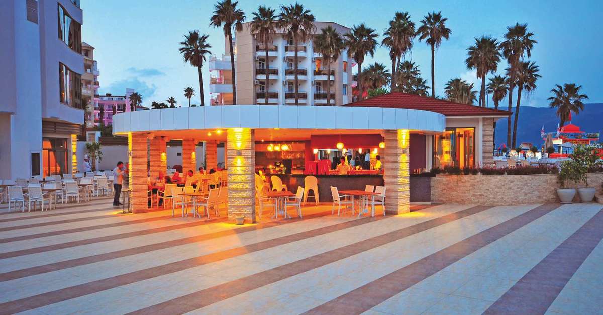 Een foto van de faciliteiten bij Hotel Golden Rock Beach