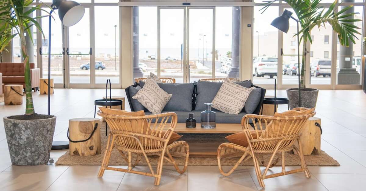 Een foto van het interieur van Hotel Coral Cotillo Beach