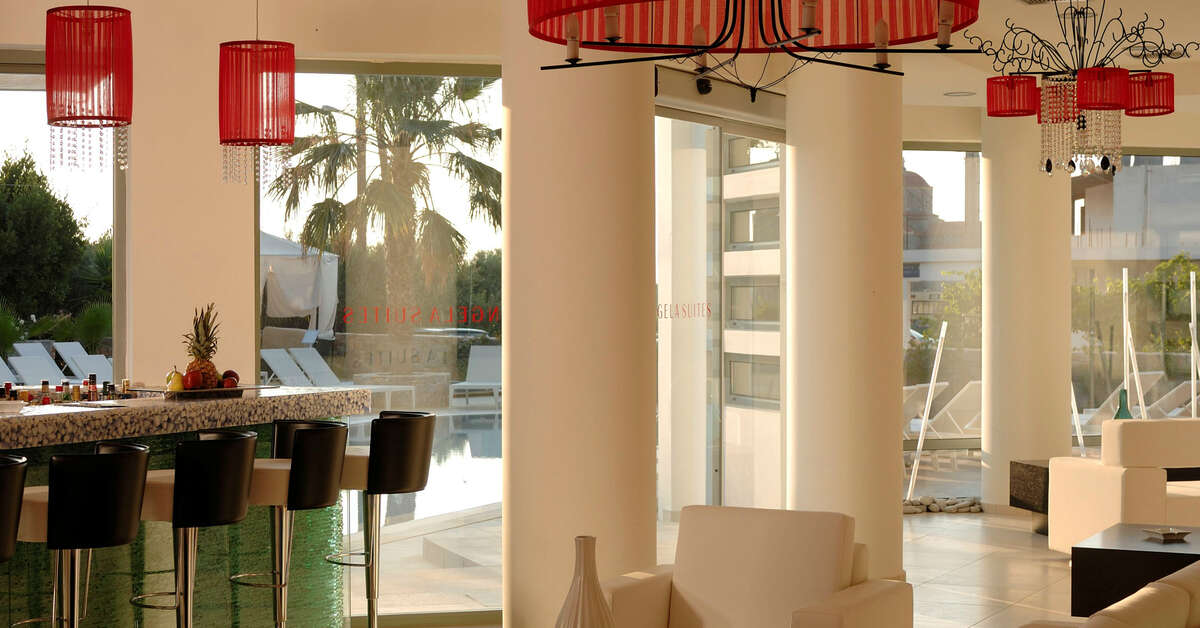 Ein Foto von den Einrichtungen im Angela Suites Boutique Hotel