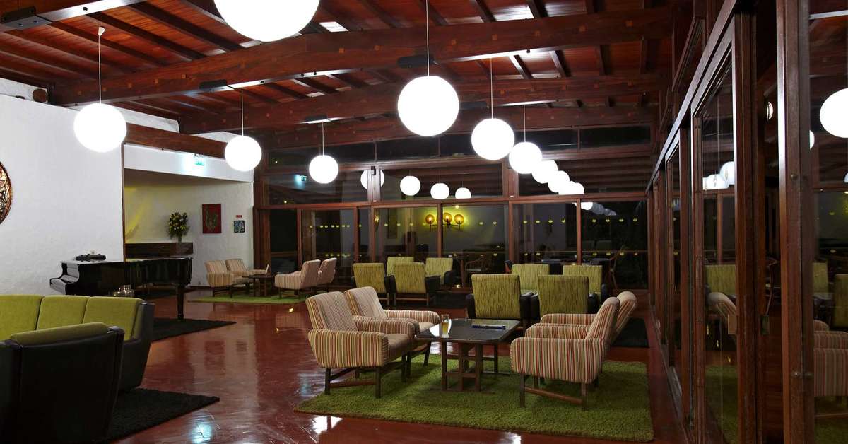 Een foto van het interieur van Hotel Do Mar