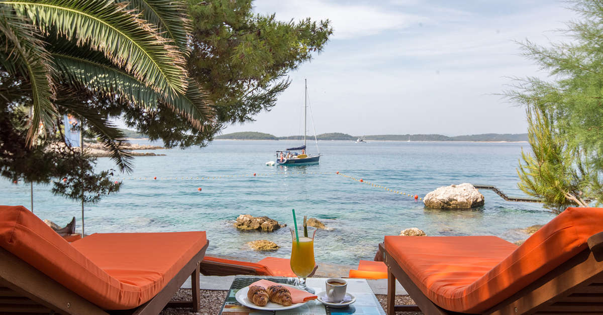 Een foto van de faciliteiten bij Podstine Boutique Beach Resort