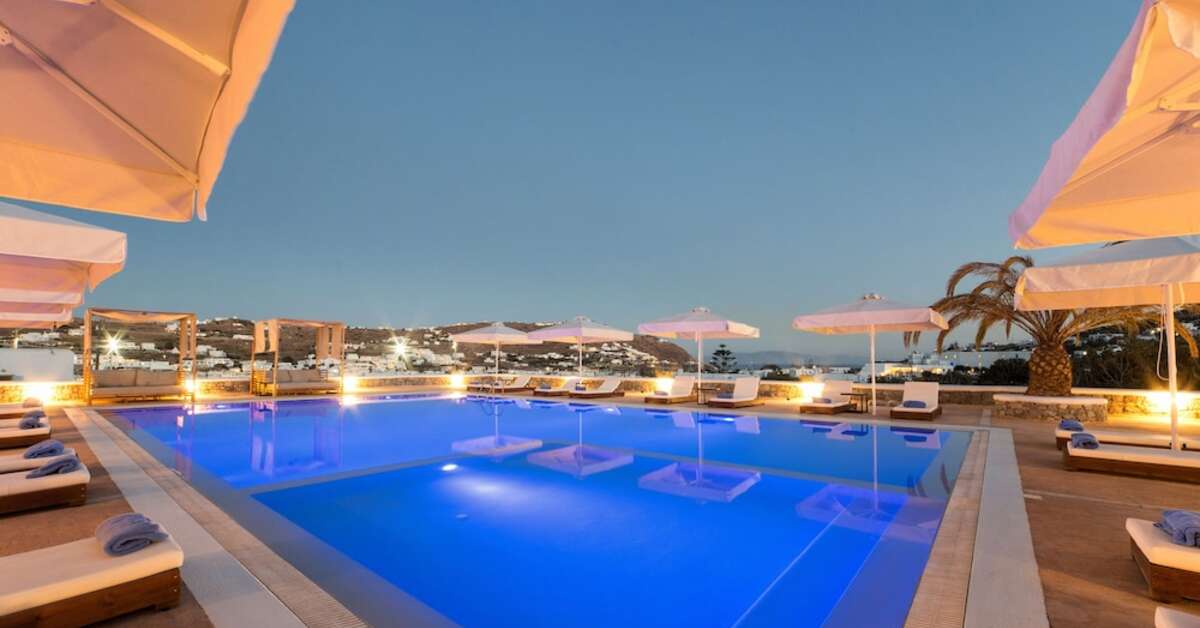 Een foto van het zwembad bij Osom Resort