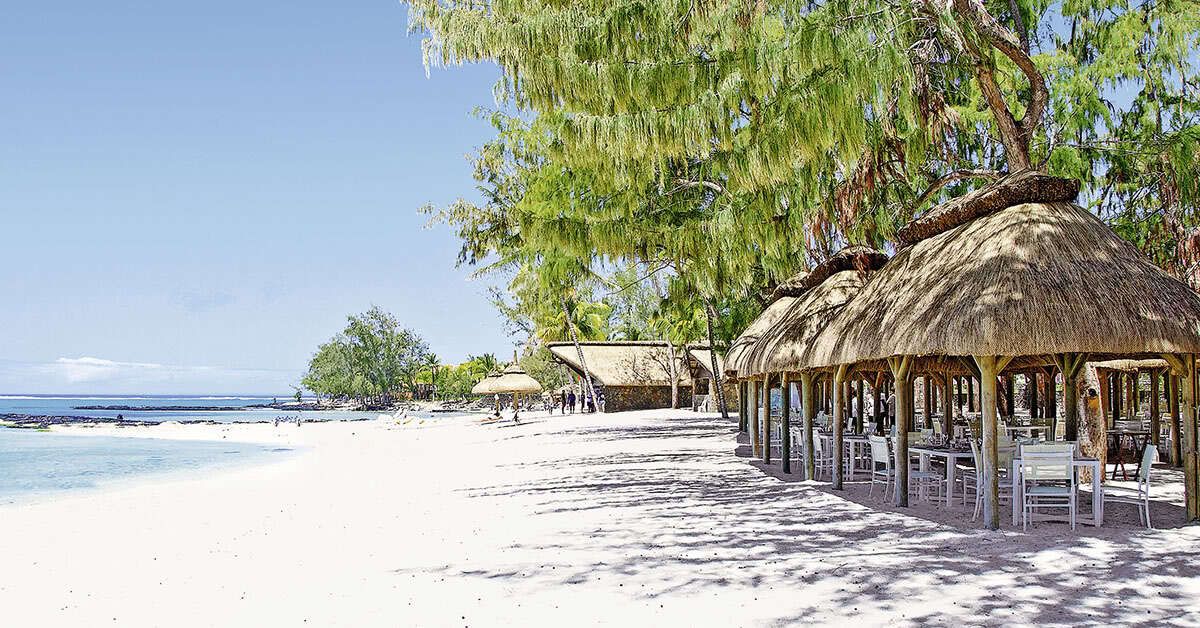 Een foto van het strand bij Ambre Resort & Spa