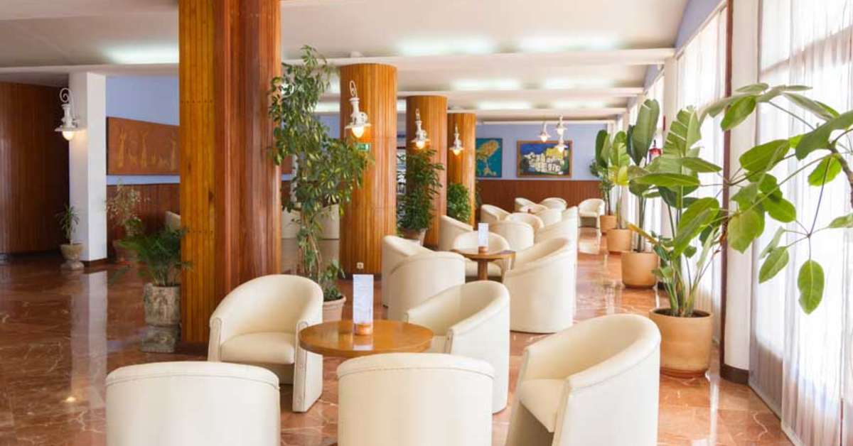 Ein Foto vom Innenbereich im Hotel Riomar