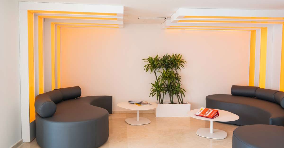 Een foto van het interieur van THB Naeco Ibiza