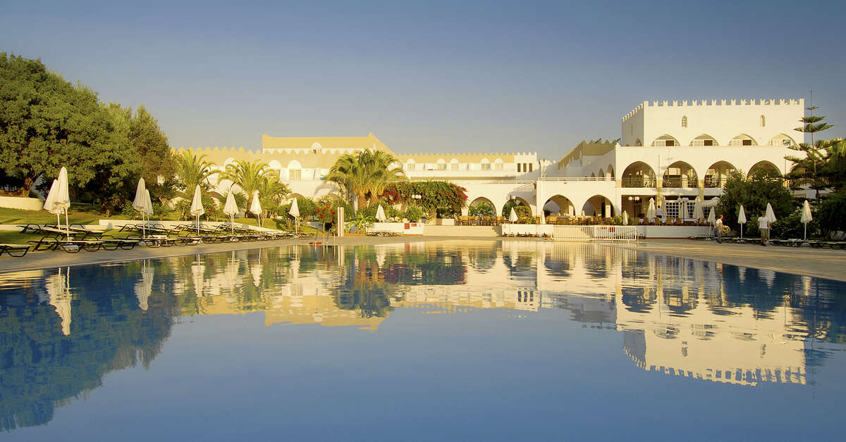 Een foto van het zwembad bij Platanista Hotel
