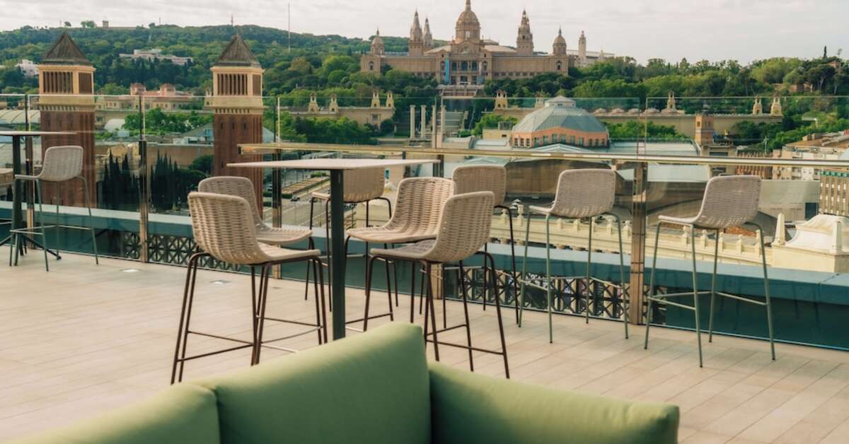 Ein Foto Catalonia Barcelona Plaza