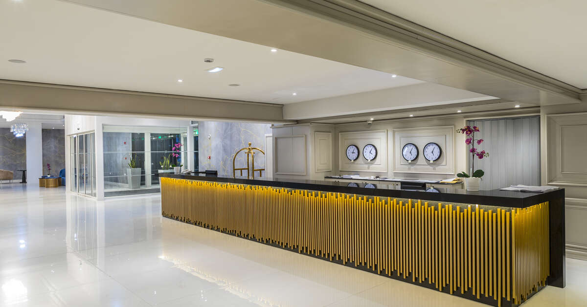 Een foto van het interieur van Constantinos The Great Beach