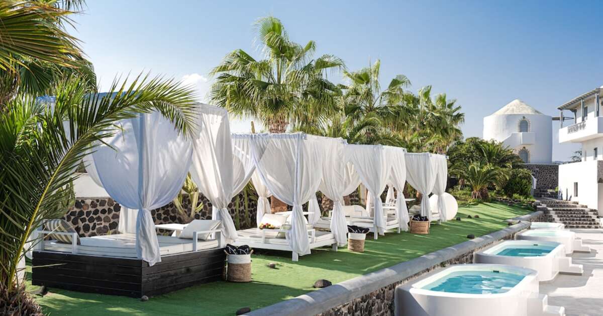 Een foto van het terras bij Smy Mediterranean White