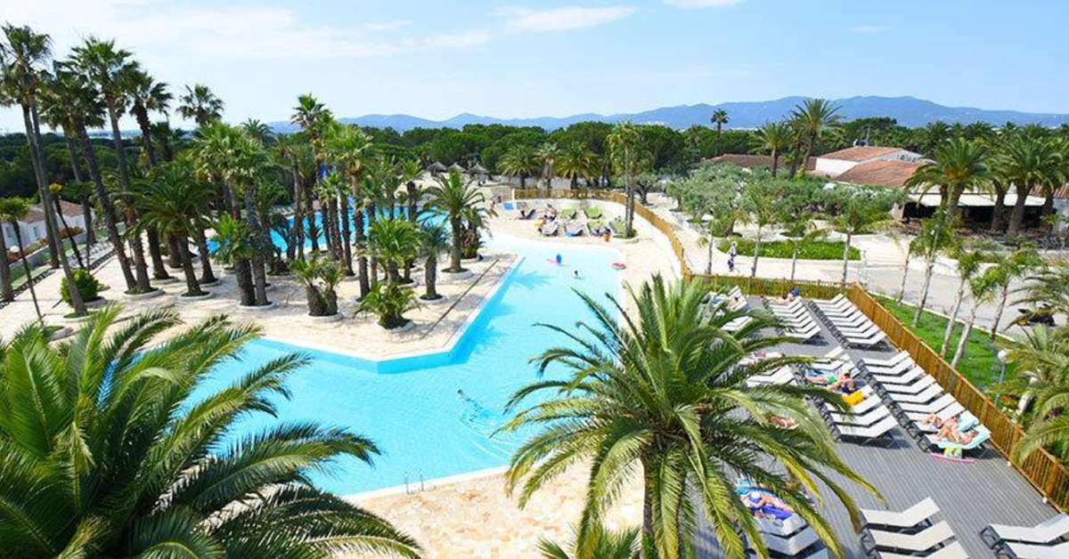 Een foto van Camping La Baume - La Palmeraie
