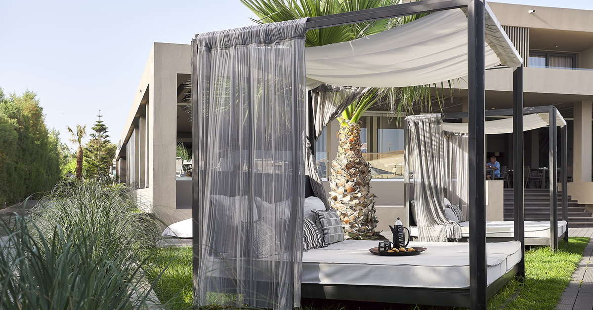 Een foto van het terras bij Nema Design Hotel & Spa