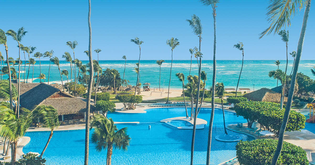 Ein Foto vom Pool im Iberostar Selection Bavaro