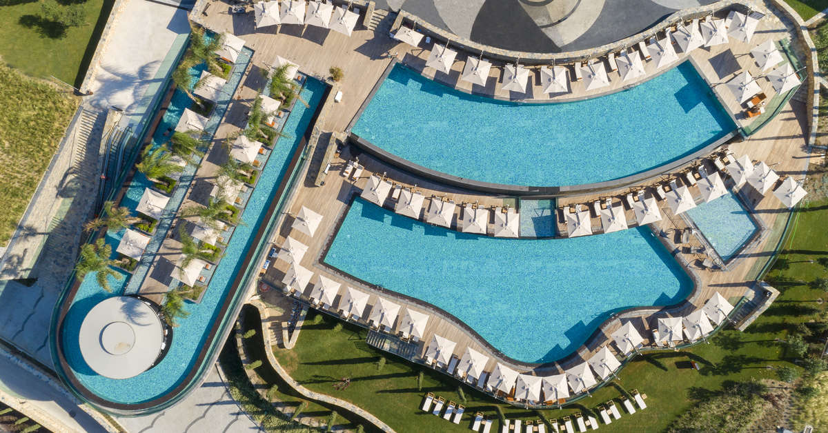 Een foto van een overzicht van Lujo Hotel