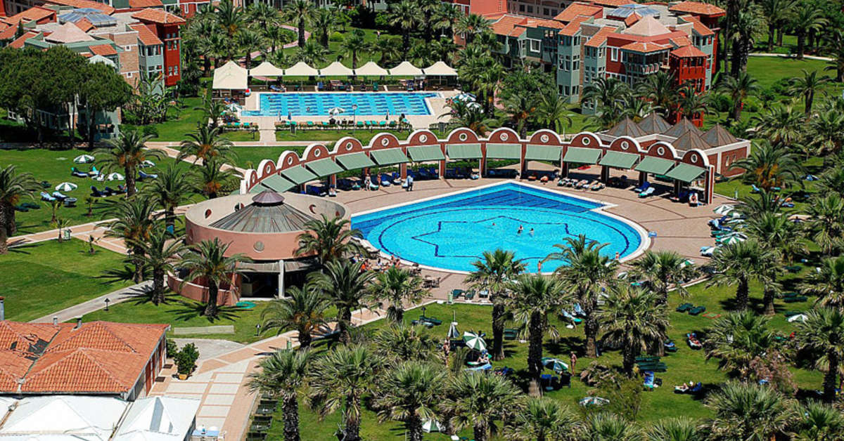 Ein Foto vom Pool im Megasaray Club Belek
