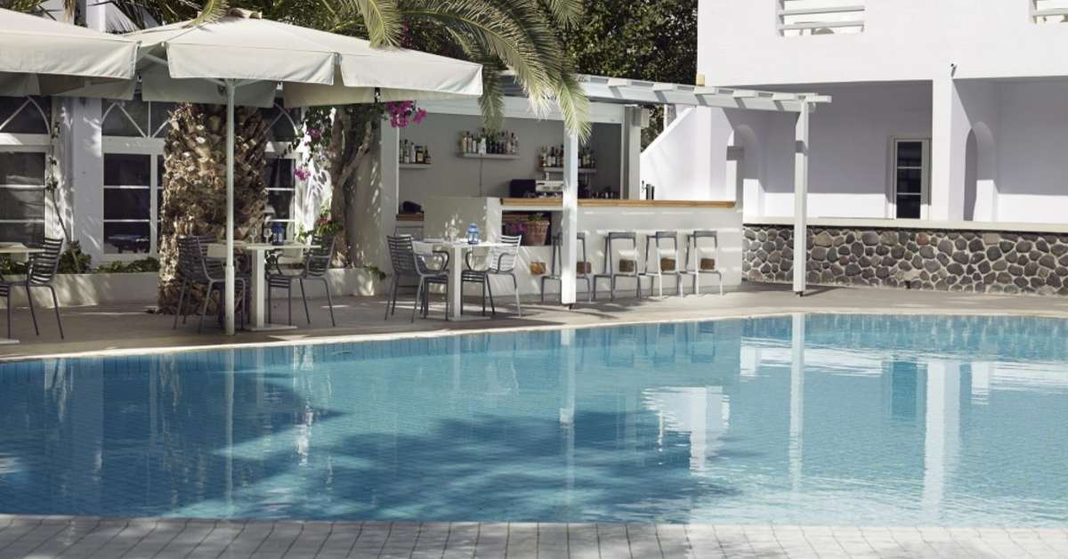 Ein Foto vom Pool im Afroditi Venus Beach Hotel & Spa